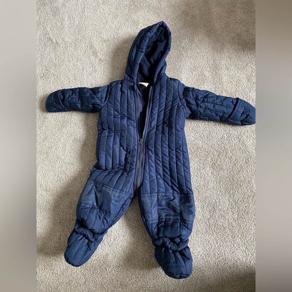6-9 months First Impressions winter baby suit